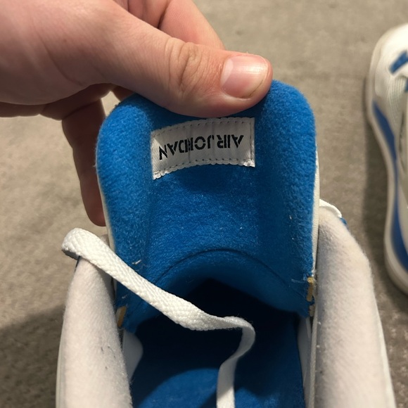 Jordan 4, military blue, lightly used, 2012 retro, no box, size 11 - Picture 5 of 8